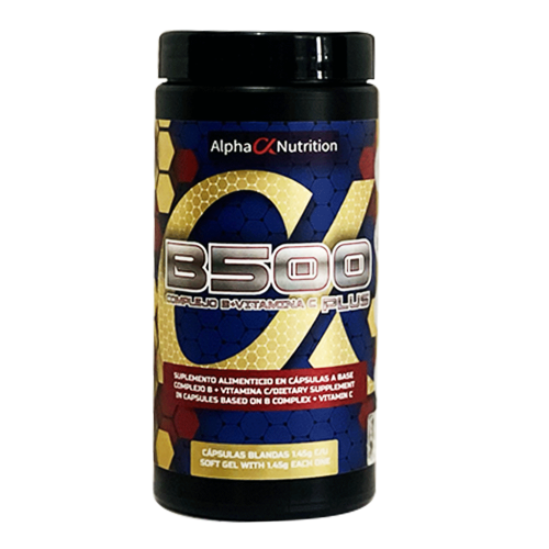 B500 Complejo B + Vitamina C – 60 Cápsulas