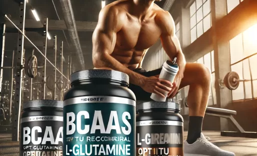 DALL·E 2025-02-20 15.07.27 - A high-energy and visually engaging image for a blog article about muscle recovery supplements. The image features a gym environment with a